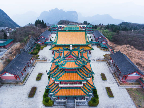 istock Tianmenshan Temple 876781234