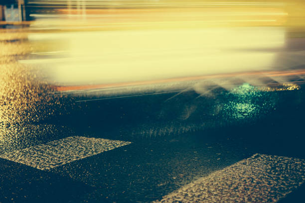 istock Rainy night in the big city 876789976