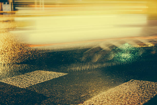 istock Rainy night in the big city 876793906
