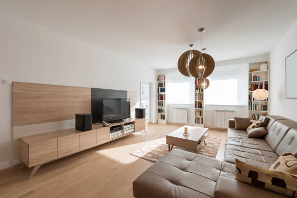 istock Interior of a modern living room 876799326