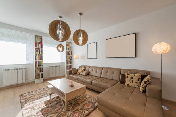 istock Interior of a modern living room 876799450