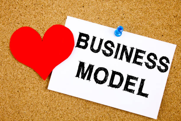 istock Conceptual hand writing text caption inspiration showing Business Model concept for Digital Marketing Management Strategy and Love written on sticky note, reminder cork background with copy space 876799828