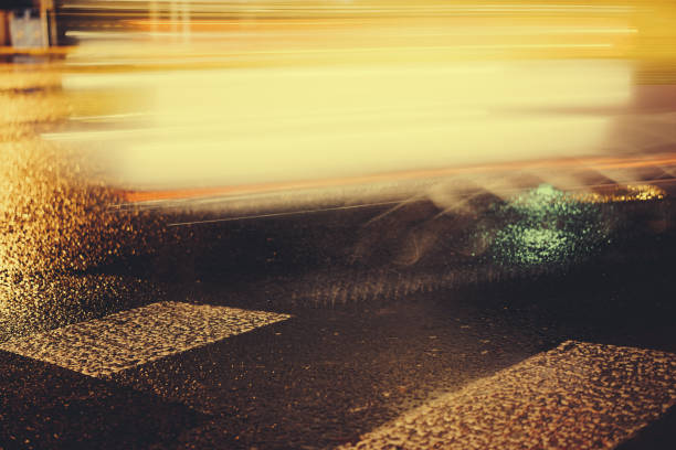 istock Rainy night in the big city 876809274