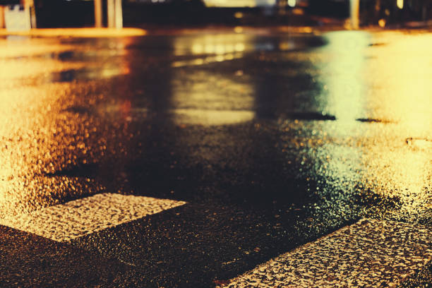 istock Rainy night in the big city 876809444