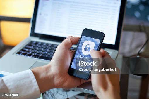 istock data security concept, login and password 876819100