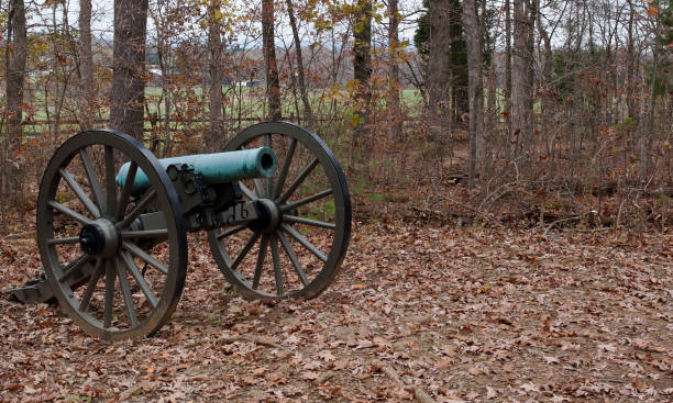 istock A Civil War cannon in Gettysburg 876829096