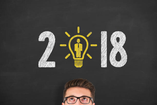 istock New Year 2018 Human Resources Concepts on Blackboard Background 876832816