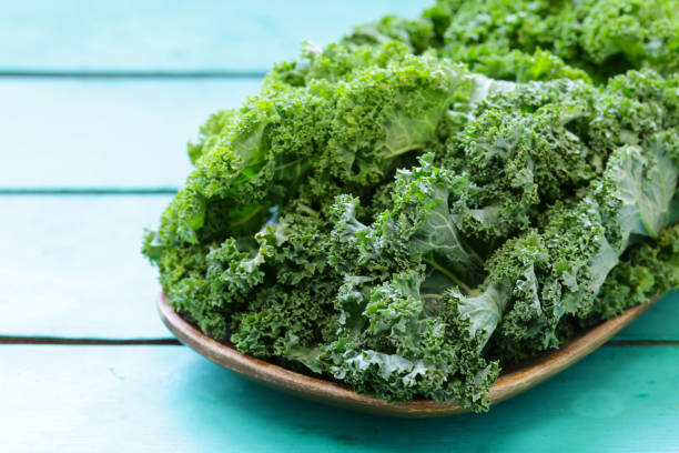 istock green cabbage kale - healthy food 876848026