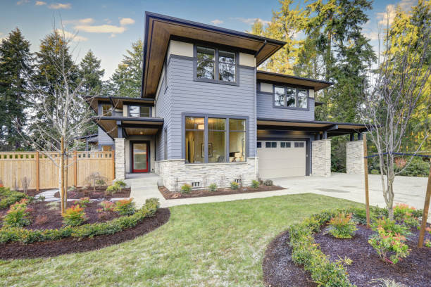 istock Luxurious new construction home in Bellevue, WA 876861238