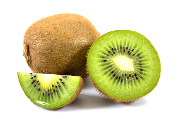 istock Kiwi fruit isolated on white background.Kiwi isolated 876880168
