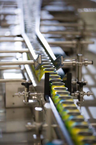 Drink Cans on the Production Lines