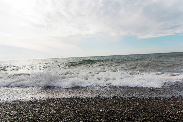 istock Black sea seascape 876883980