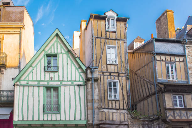istock Vannes old half-timbered houses 876889604