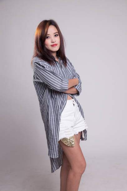 istock Beautiful young Asian woman. 876890400