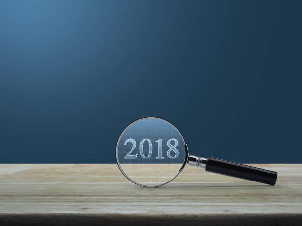 istock Business happy new year 2018 concept 876899598
