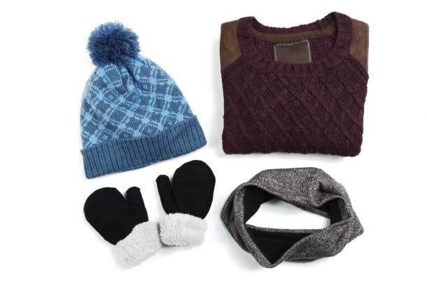 istock Collage of children's winter clothes 876941260