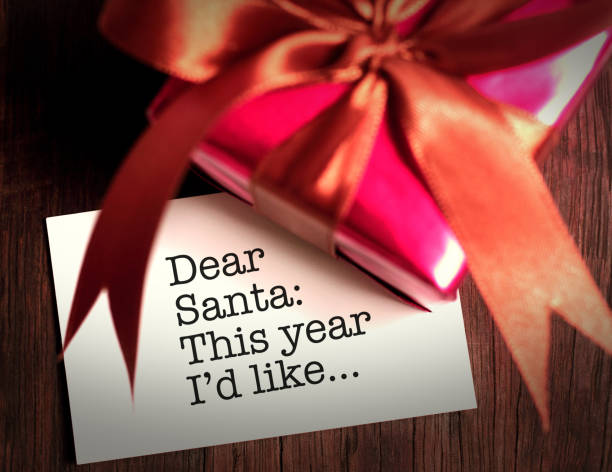 istock Merry Christmas card with gift. 876944510
