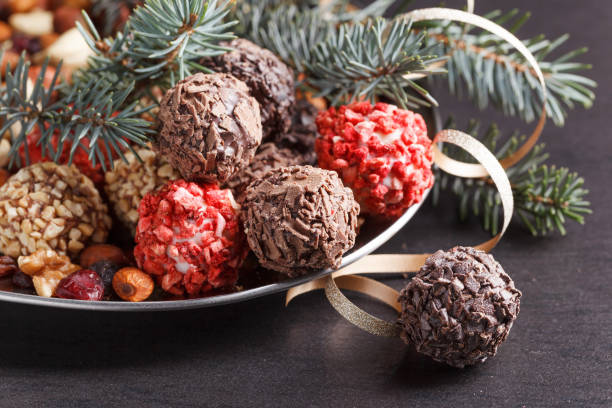 istock Homemade candy with  nuts and dried fruits. 876949562