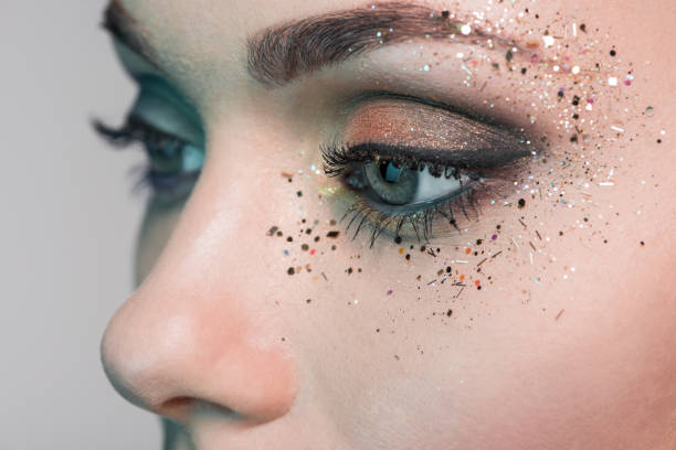 istock woman with glossy makeup 876954494
