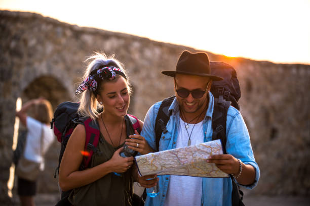 istock Couple on the trip 876957256