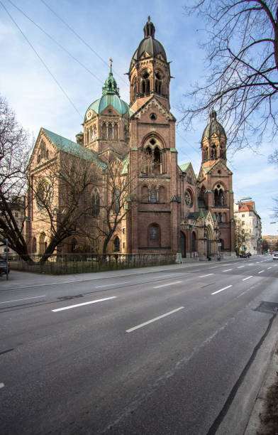 istock St. Luke Church in Munich, Germany 876957490
