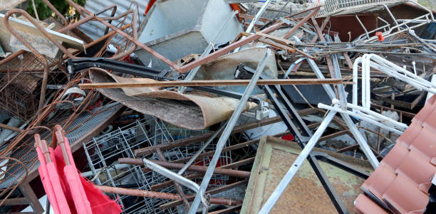 istock ferrous material into the recyclable waste collection center 876957780