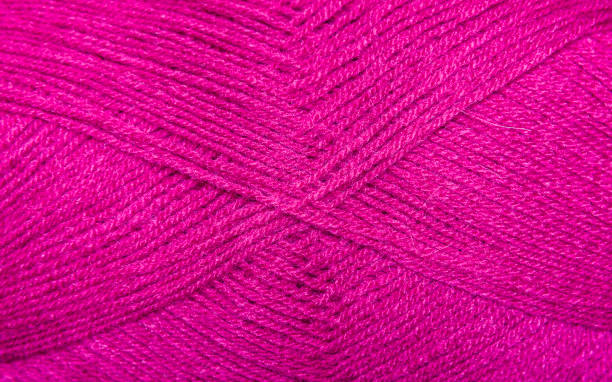 istock background thread for knitting. Knitting pattern of colorful yarn wool. 876958586