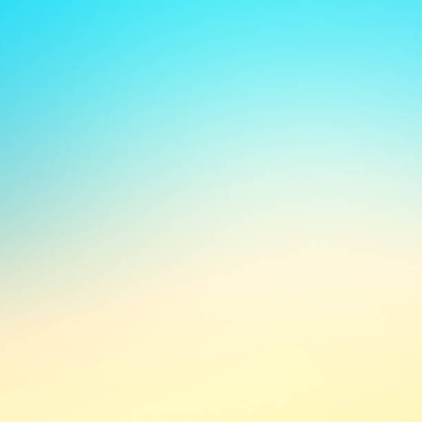 istock Abstract blue effect background with summer beach mood