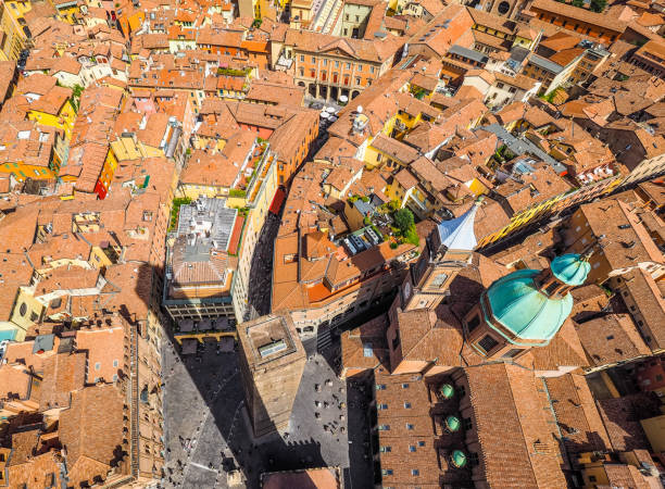 istock Aerial view of Bologna (hdr) 876970968