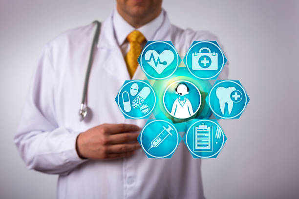 istock Doctor Contacts Patient Via Tele Conference Call 876979082