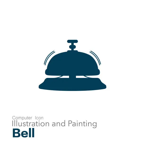 Vector illustration of bell