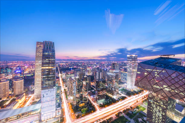 istock nightscape of beijing skyline 876986872