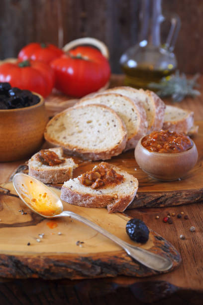 istock Mediterranean  tomato sauce and ingredients 876994850
