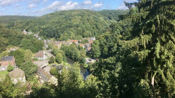 istock View over Berg. Land, NRW 877023126