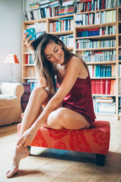 istock Relaxing morning at home 877030102