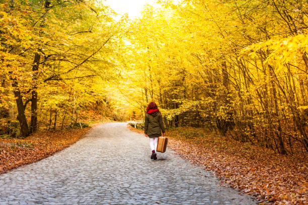 istock Autumn season and model 877038234