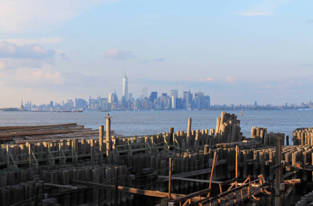 istock NYC skyline view from Staten Island 877042956