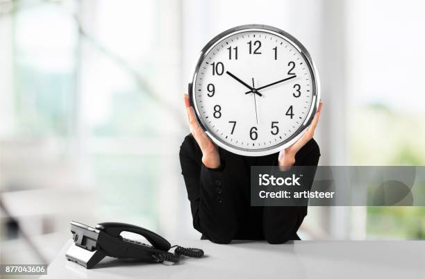 Working Stock Photo - Download Image Now - Adult, Alarm, Beauty