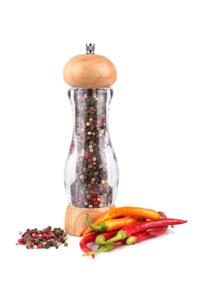 istock Pepper mill with chili pepper 877052766