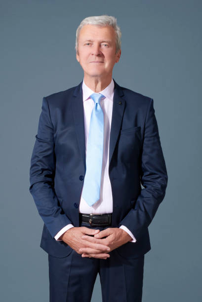 istock Senior professional man portrait 877053026