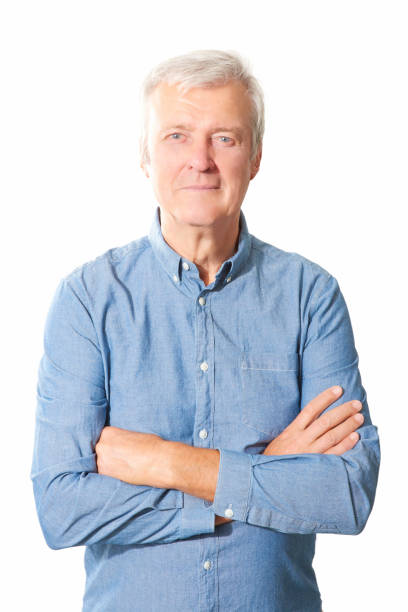 istock Senior man portrait 877056400