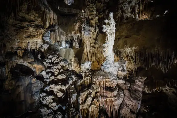 Photo of the cave of Demoiselles