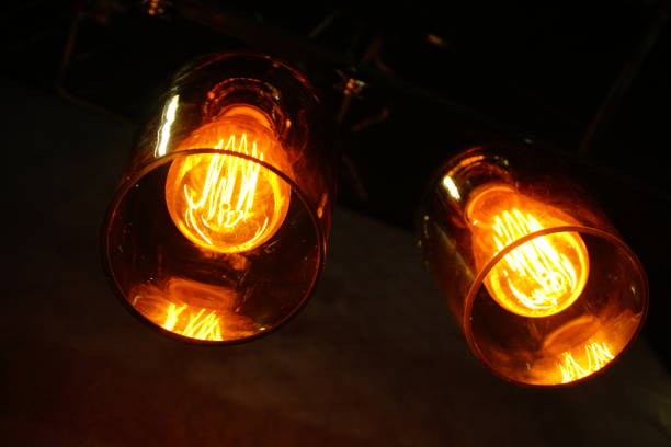 istock Retro light, vintage lamp 877088422