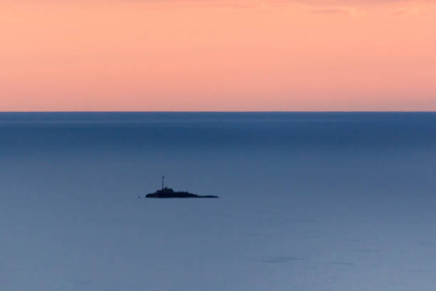 istock sunrise on the island of Levant 877090590
