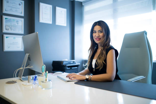 istock Asian Woman At Office 877121804