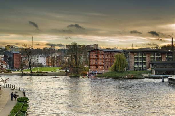 istock Mill Island in Bydgoszcz, Poland 877122396