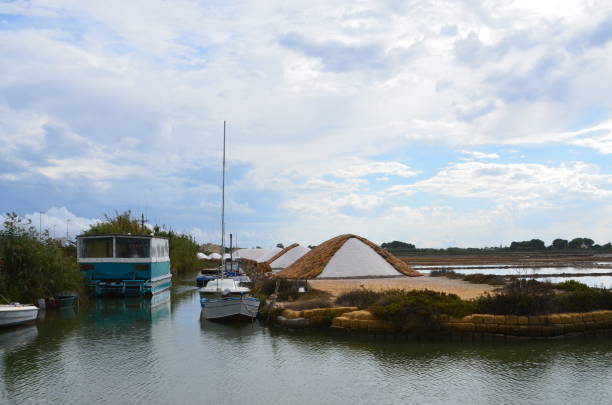 istock Salt pans in Trapani 877125428
