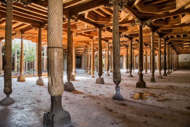 istock Djuma mosque in Khiva 877132684