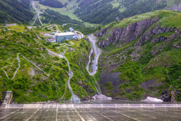 istock Grande Dixence barrage in Switzerland in Alps 877140458
