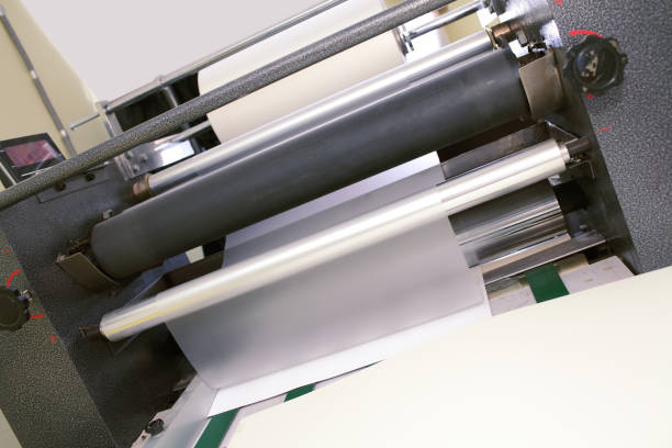 istock Manufacturing stage in the printing house 877148816